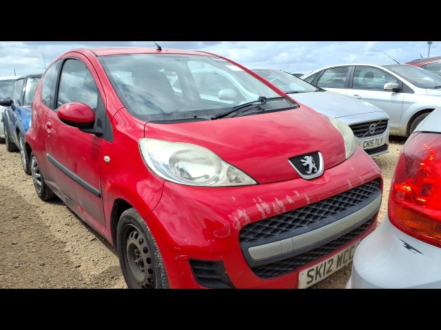 BUY PEUGEOT 107 URBAN 2012 URBAN, Newark Motor Auctions