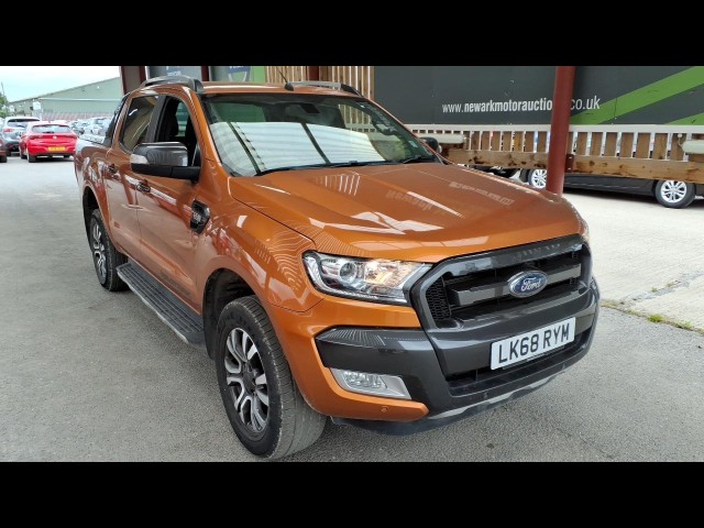 BUY FORD RANGER WILDTRAK 4X4 DCB T 2018 WILDTRAK 4X4 DCB TDCI, Newark Motor Auctions