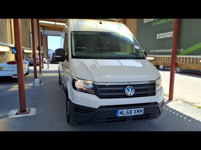BUY VOLKSWAGEN CRAFTER CR35 TRENDLINE TD 2018 CR35 TDI L H/R P/V TRENDLINE, Newark Motor Auctions