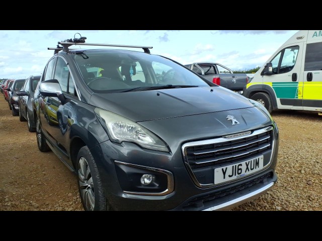 BUY PEUGEOT 3008 ACTIVE BLUE HDI S/S 2016 BLUE HDI S/S ACTIVE, Newark Motor Auctions