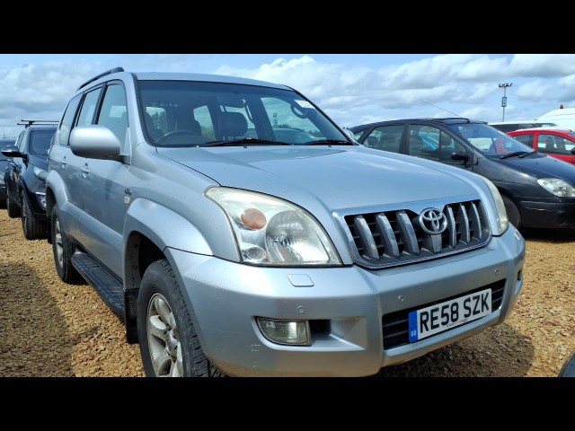 BUY TOYOTA LANDCRUISER LC4 D-4D A 2008 D-4D LC4 8 SEAT, Newark Motor Auctions