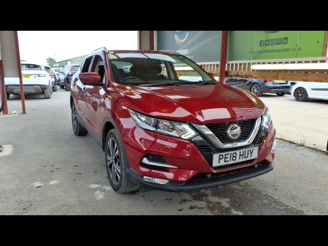 BUY NISSAN QASHQAI N-CONNECTA DIG-T 2018 N-CONNECTA DIG-T, Newark Motor Auctions