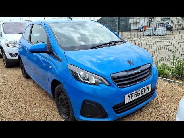 BUY PEUGEOT 108 ACTIVE 2016 ACTIVE, Newark Motor Auctions
