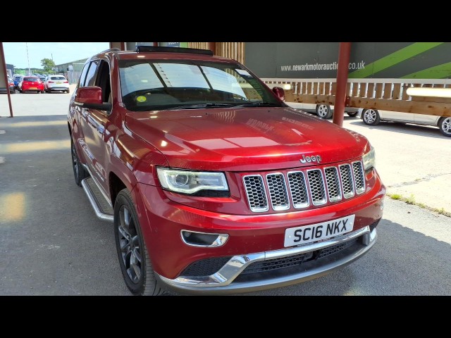BUY JEEP GRAND CHEROKEE SUMMIT CRD 2016 V6 CRD SUMMIT, Newark Motor Auctions