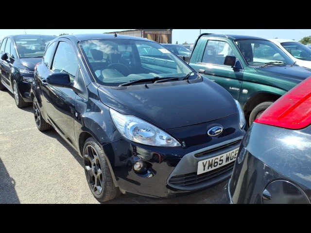 BUY FORD KA ZETEC BLACK EDITION 2016 ZETEC BLACK EDITION, Newark Motor Auctions