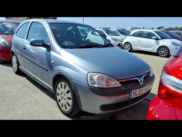 BUY VAUXHALL CORSA ACTIVE 12V 2003 ACTIVE 12V, Newark Motor Auctions