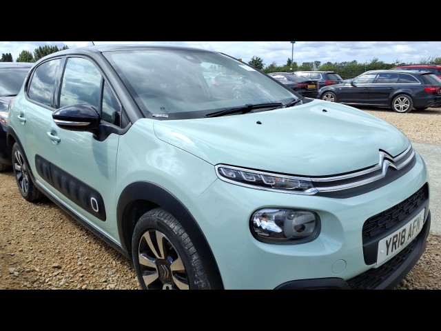 BUY CITROEN C3 FLAIR PURETECH 2018 PURETECH FLAIR, Newark Motor Auctions
