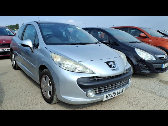 BUY PEUGEOT 207 SPORT CIELO 16V 2009 SPORT CIELO, Newark Motor Auctions