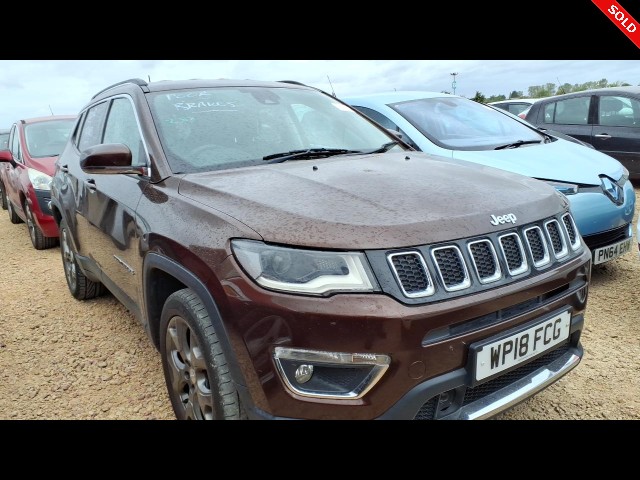 BUY JEEP COMPASS LIMITED M-JET II 2018 MULTIJET II LIMITED, Newark Motor Auctions