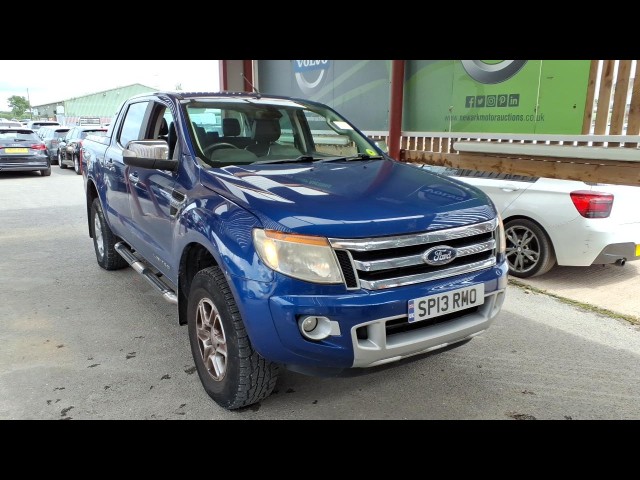 BUY FORD RANGER LIMITED 4X4 TDCI 2013 LIMITED 4X4 DCB TDCI, Newark Motor Auctions