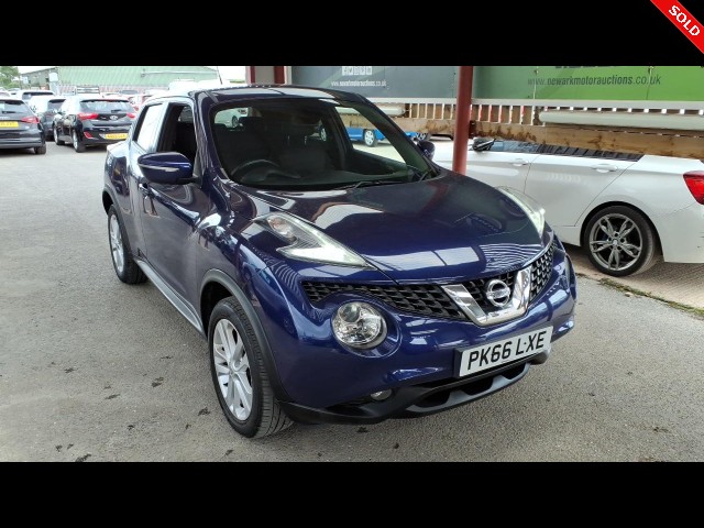 BUY NISSAN JUKE N-CONNECTA DIG-T 2016 N-CONNECTA DIG-T, Newark Motor Auctions