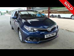 BUY TOYOTA AURIS ICON VVT-I HYBRID C 2016 VVT-I ICON TOURING SPORTS, Newark Motor Auctions