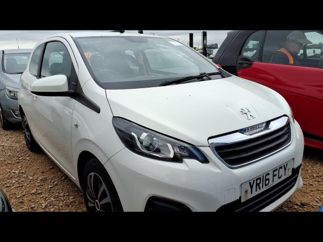 BUY PEUGEOT 108 ACTIVE 2016 ACTIVE, Newark Motor Auctions