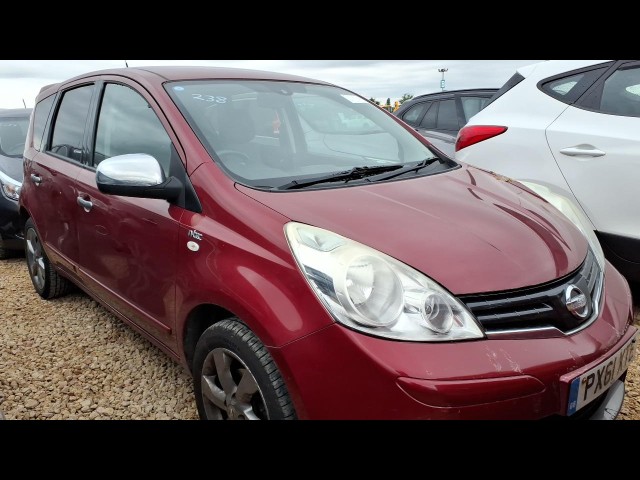 BUY NISSAN NOTE N-TEC AUTO 2011 N-TEC, Newark Motor Auctions
