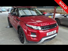 BUY LAND ROVER RANGE ROVER EVOQUE DYNAMI 2013 SD4 DYNAMIC, Newark Motor Auctions