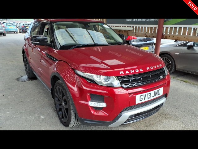 BUY LAND ROVER RANGE ROVER EVOQUE DYNAMI 2013 SD4 DYNAMIC, Newark Motor Auctions