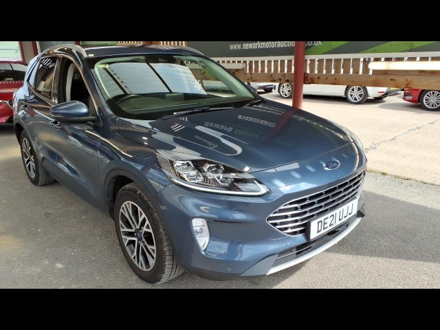 BUY FORD KUGA TITAN FRST ED EBLUE  2021 TITANIUM FIRST EDITION ECOBLUE, Newark Motor Auctions