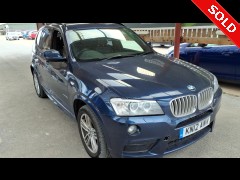 BUY BMW X3 XDRIVE30D M SPORT AUTO 2012 XDRIVE30D M SPORT, Newark Motor Auctions