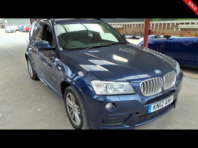 BUY BMW X3 XDRIVE30D M SPORT AUTO 2012 XDRIVE30D M SPORT, Newark Motor Auctions