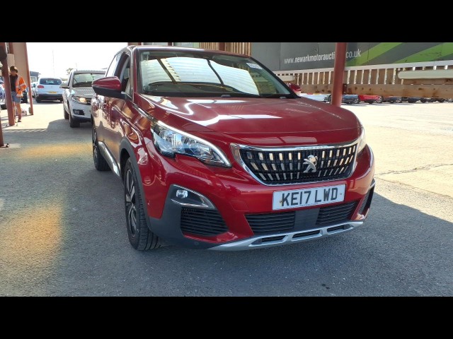 BUY PEUGEOT 3008 ALLURE BLUEHDI S/S A 2017 BLUEHDI S/S ALLURE, Newark Motor Auctions