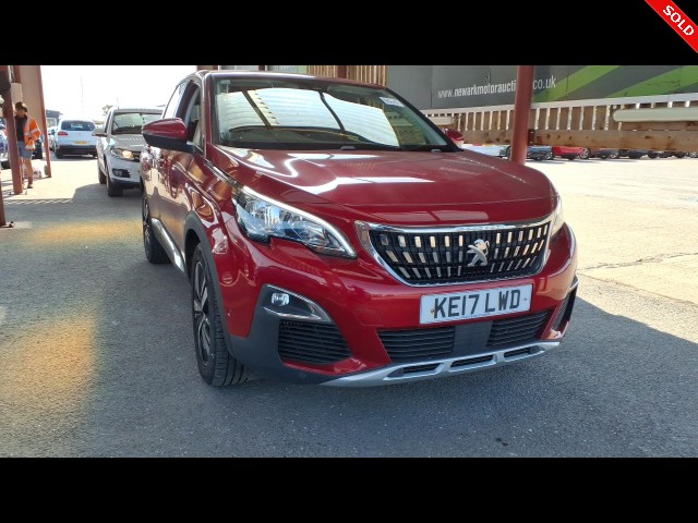 BUY PEUGEOT 3008 ALLURE BLUEHDI S/S A 2017 BLUEHDI S/S ALLURE, Newark Motor Auctions