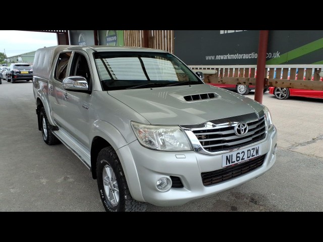 BUY TOYOTA HILUX HL3 D-4D 4X4 DCB 2012 HL3 4X4 D-4D DCB, Newark Motor Auctions