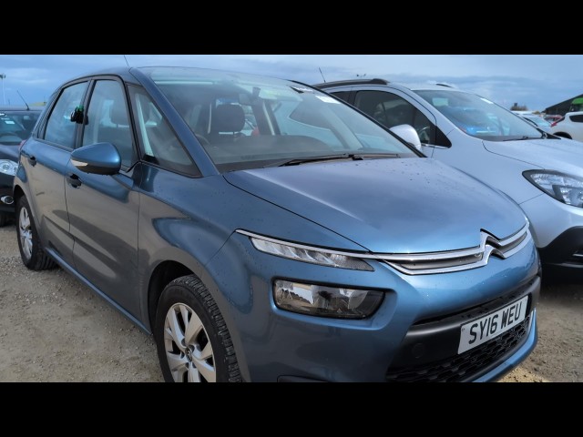BUY CITROEN C4 PICASSO VTR BLUEHDI 2016 BLUEHDI VTR, Newark Motor Auctions