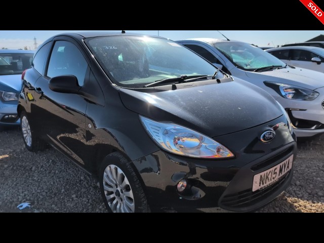 BUY FORD KA ZETEC 2015 ZETEC, Newark Motor Auctions