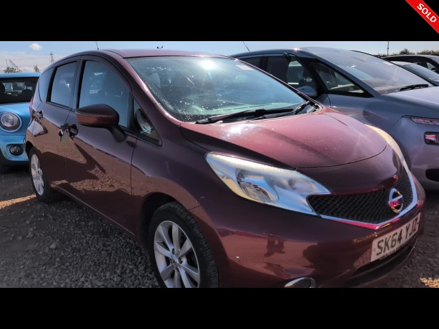 BUY NISSAN NOTE ACENTA DIG-S CVT 2014 ACENTA DIG-S, Newark Motor Auctions