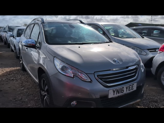 BUY PEUGEOT 2008 FELINE MISTRAL BLU H 2016 BLUE HDI S/S FELINE MISTRAL, Newark Motor Auctions