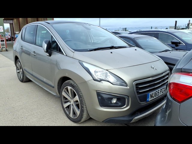 BUY PEUGEOT 3008 ALLURE BLUE HDI S/S 2015 BLUE HDI S/S ALLURE, Newark Motor Auctions