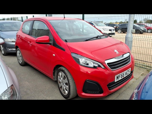 BUY PEUGEOT 108 ACTIVE 2016 ACTIVE, Newark Motor Auctions