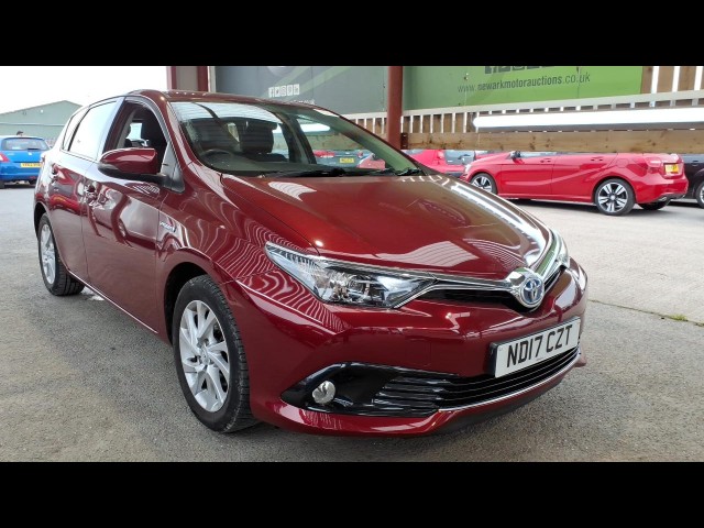 BUY TOYOTA AURIS ICON TSS HYBRD VVT- 2017 VVT-I ICON TSS, Newark Motor Auctions