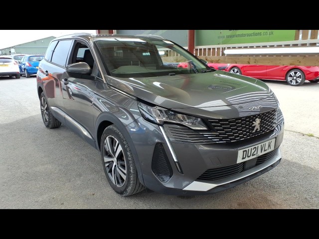 BUY PEUGEOT 5008 ALLURE PREMIUM BLUEH 2021 BLUEHDI S/S ALLURE PREMIUM, Newark Motor Auctions