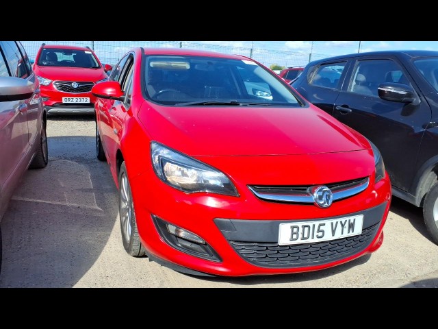 BUY VAUXHALL ASTRA TECH LINE CDTI EFLE 2015 TECH LINE CDTI ECOFLEX S/S, Newark Motor Auctions