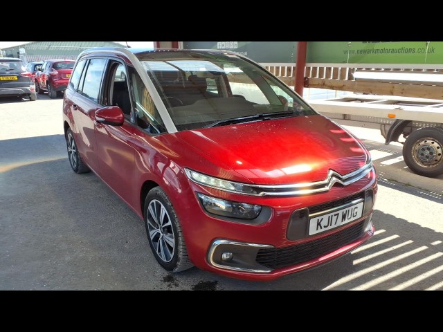 BUY CITROEN C4 GR PICASSO FEEL BLUEHD 2017 GRAND BLUEHDI FEEL S/S, Newark Motor Auctions