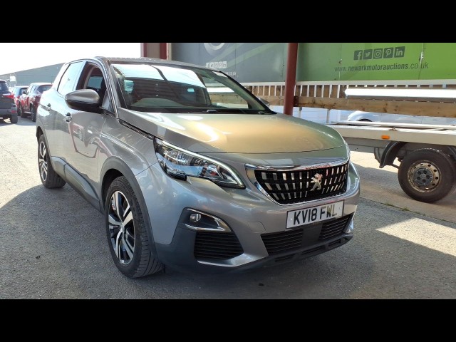 BUY PEUGEOT 3008 ACTIVE BLUEHDI S/S 2018 BLUEHDI S/S ACTIVE, Newark Motor Auctions