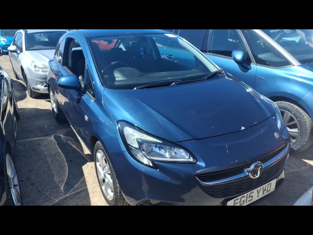 BUY VAUXHALL CORSA EXCITE AC ECOFLEX S 2015 EXCITE AC ECOFLEX S/S, Newark Motor Auctions