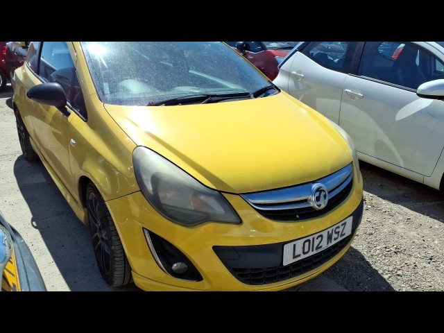 BUY VAUXHALL CORSA SRI 2012 SRI, Newark Motor Auctions