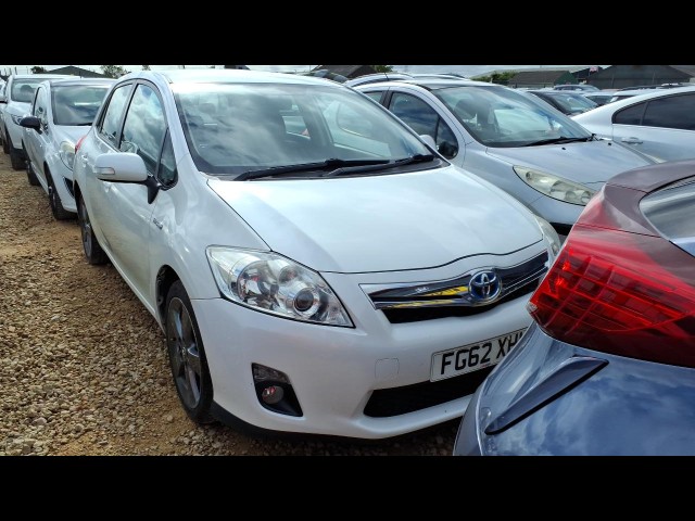 BUY TOYOTA AURIS HYBRID T4 CVT 2012 T4, Newark Motor Auctions