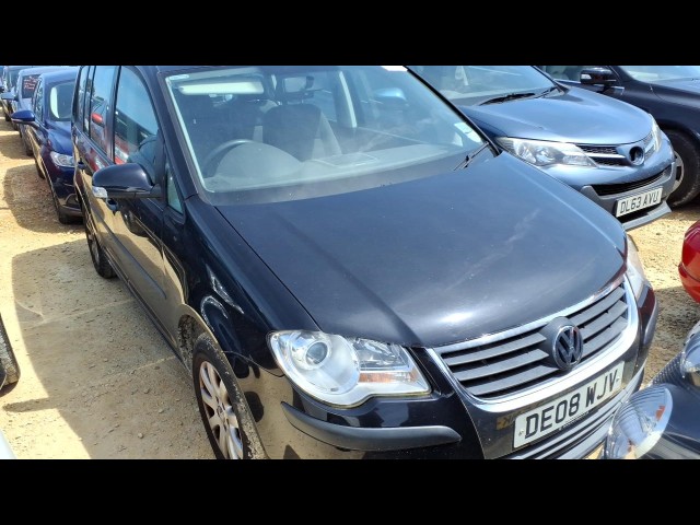 BUY VOLKSWAGEN TOURAN S TDI 105 2008 S TDI 105, Newark Motor Auctions